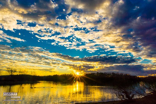 sunset sky lake reflection nature water clouds georgia unitedstates gainesville lanier lakelanier hallcounty thesussman sonyslta77 sussmanimaging