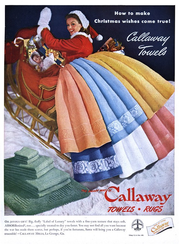 Callaway Mills - published in House Beautiful - December 1945