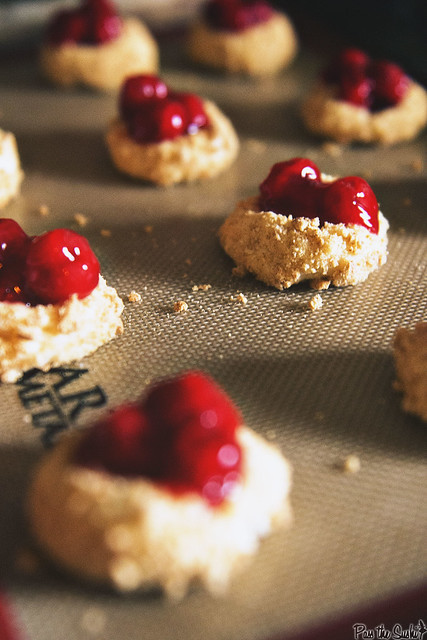 Cherry Cheesecake Cookies || PasstheSushi.com