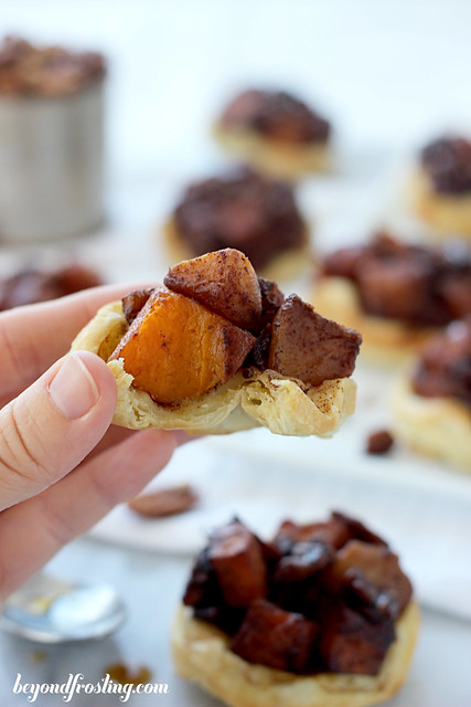Maple Roasted Sweet Potatoes and Butternut Squash Puffs