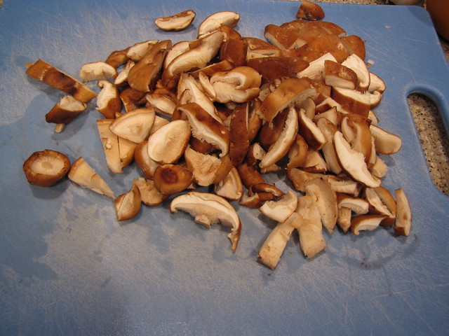 shitaki mushrooms