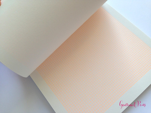 Review: Le Typographe A5 Pad - Orange Grid @NoteMakerTweets