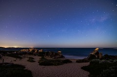 Milky Way over Point Peron Beach, Western Australia