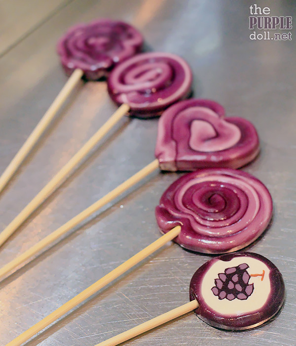We made lollies at Made in Candy!