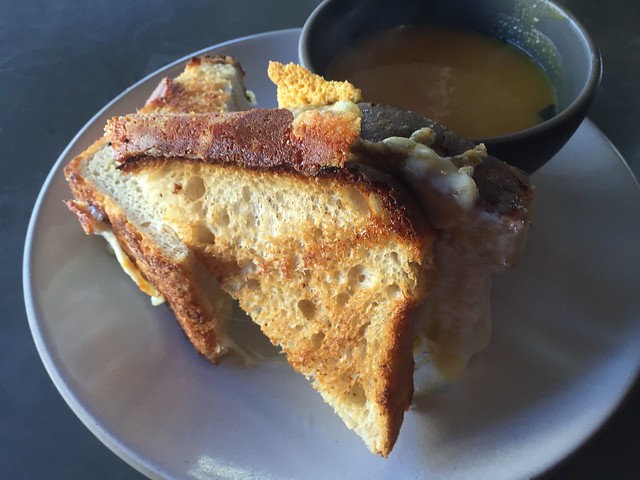 Cast-iron grilled cheese sandwich - Outerlands