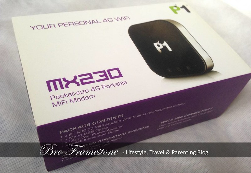P1 MiFi Modem MX230 - Your Personal 4G WiFi