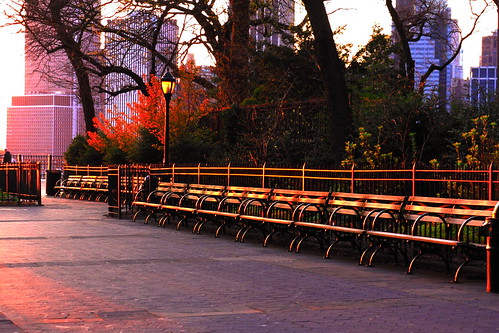 sunset newyork brooklyn promenade novayork