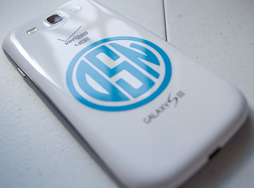 Monogrammed Cell Phone