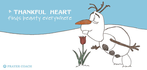 Olaf Thankful Heart