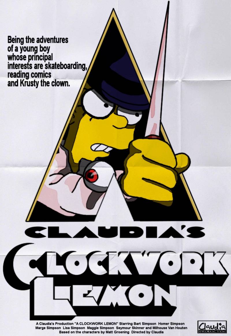 Copyright der verwendeten Figuren © Matt Groening & 20th Century Fox, des kreativen Inhaltes © Claudia-R