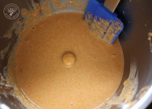 Bizcocho de zanahoria en microondas www.cocinandoentreolivos.com (8)