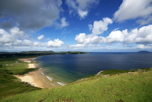 ocean ireland beach landscape bay coast côte atlantic plage paysages irlande ballymastocker