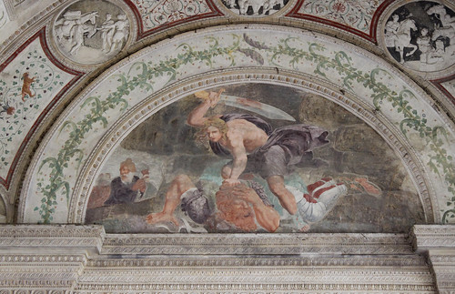 italy canon italia mantova lombardia fresco mantua gonzaga affresco lombardy giulioromano palazzote pupilofraphael loggiadidavid