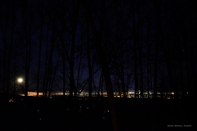 Moonrise over Fairbanks