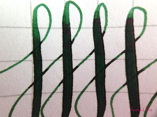 Ink Tasting Tuesday Review: Graf Von Faber-Castell Moss Green Ink @couronneducomte @FaberCastell