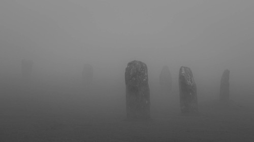 blackandwhite mist fog rocks cornwall panasonic stonecircle bodminmoor peasoup minions hurlers gx7 olympus45mmf18