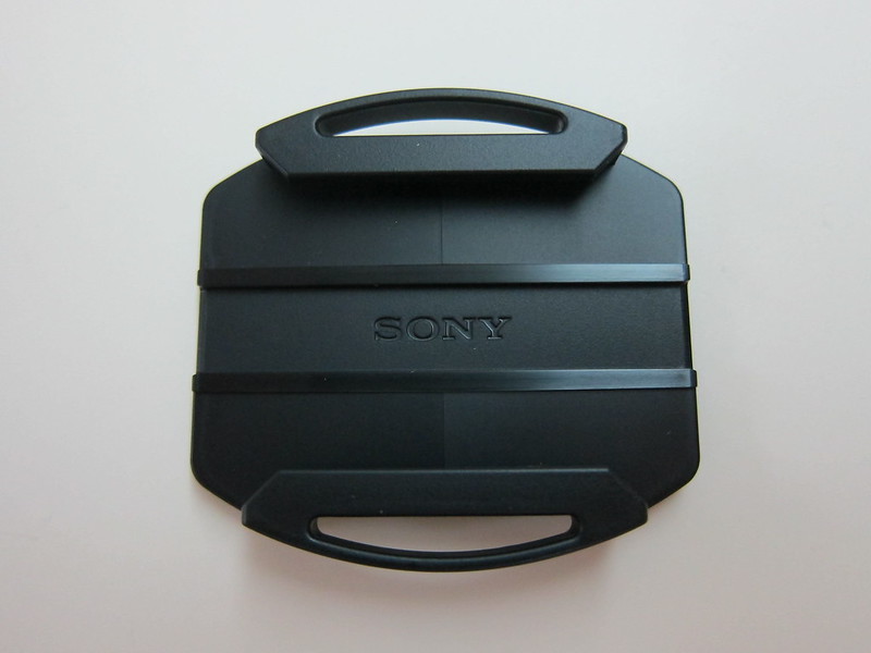 Sony HDRAS20/B Action Video Camera - VCT-AM1 Flat Adhesive Mount Front