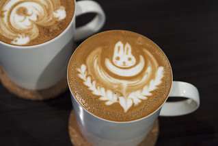 Adorable latte art
