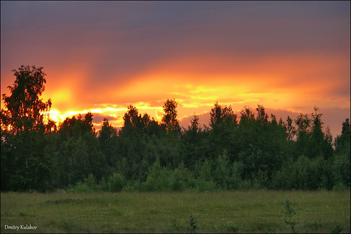 sunset russia yaroslavloblast