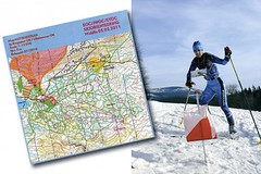 Lyžařský orientační běh (LOB) - běžky, buzola a mapa