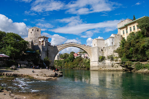 old city bridge river europe mostar bosnia most herzegovina stari neretva starimost bih oldbridge bosniaandherzegovina