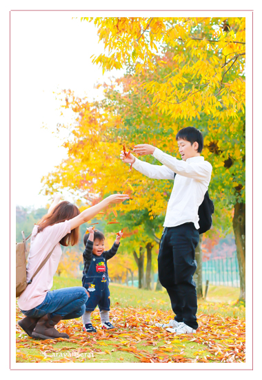 家族（子供）写真　ファミリーフォト　愛知県瀬戸市　ロケーション撮影　出張撮影　自然な　ナチュラル