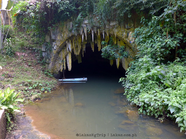 Tunnel where the bats can be heard and smelled. NPC Nature's Park. Maria Cristina Falls in Iligan City, Philippines