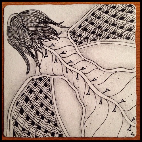 Zentangle 79, for The Diva’s Weekly Challenge #196