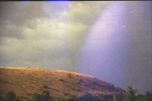 light sun storm slr film nature analog 35mm landscape rainbow pentaxk1000 analogue expired analogslr smcpentaxazoom135453570mm porstcolorx200 toffeemaky