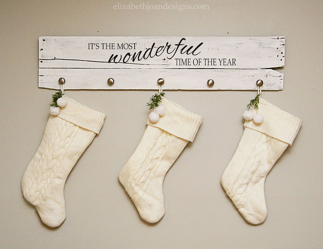 Christmas Song Stocking Hanger