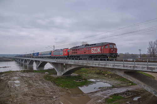 test electric run bulgaria locomotive lm 07 bombardier 050 traxx ac3 f160 bdz svilengrad ludnilla