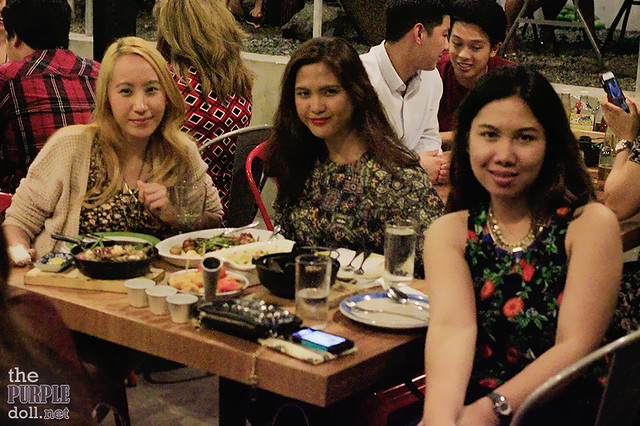 Sumi with College Friends Jas and Jo at Locavore