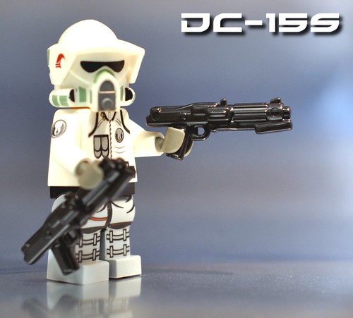 Detachable Drum Magazine! BrickArms XM345 Sci-Fi Gun for Minifigs 