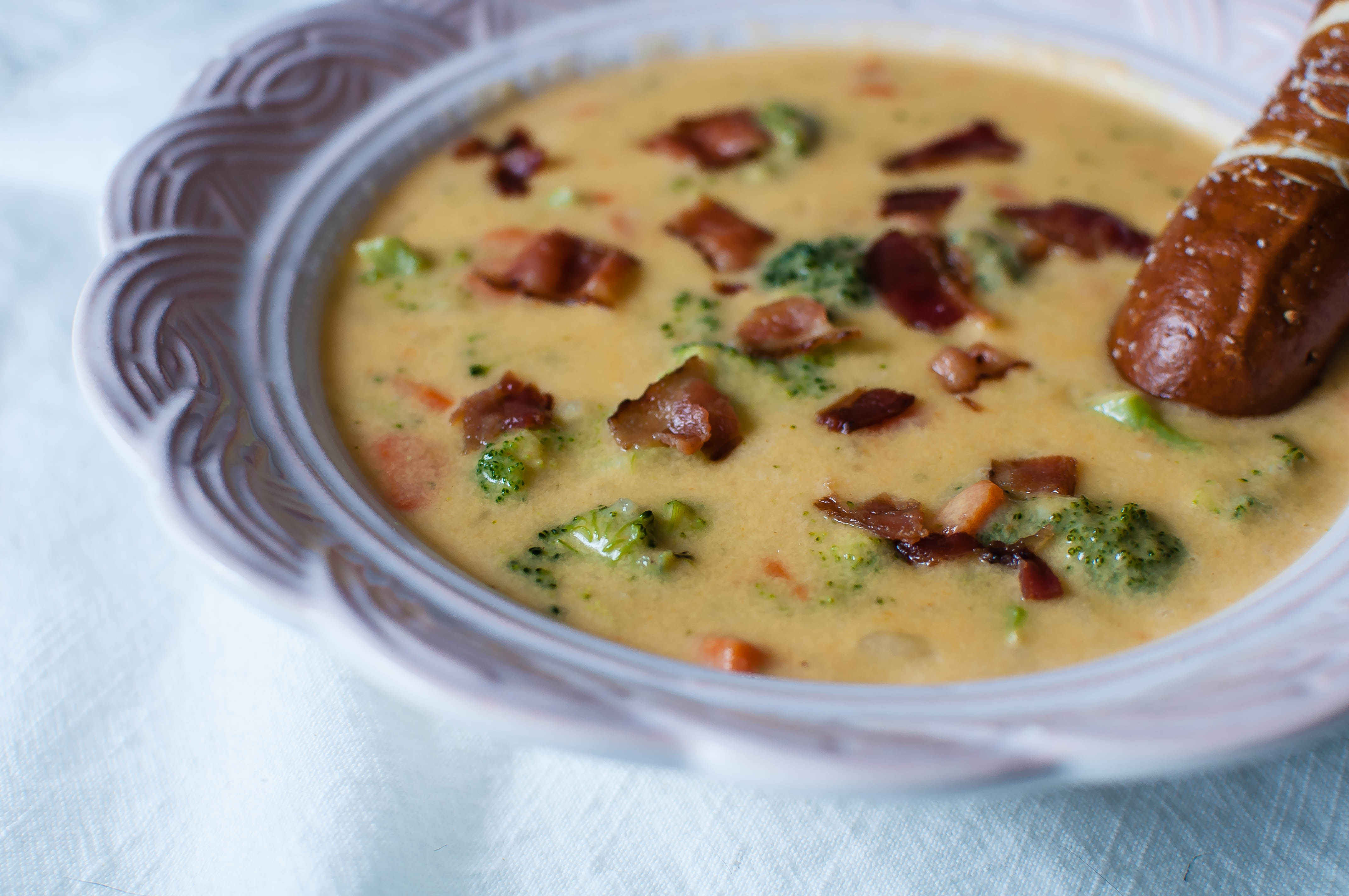 Loaded Broccoli Cheese Soup 2