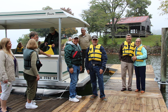 The Friends of Smith Mountain Lake State Park raised funds for a new tour boat for the park