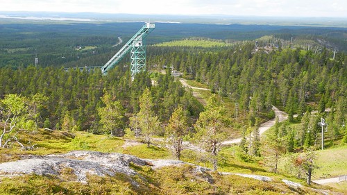 summer forest finland landscape geotagged evening july kuusamo fin skijumping ruka 2014 skijumpinghill koillismaa 201407 20140706 geo:lat=6616635527 geo:lon=2915157395