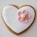 Pretty Heart-shaped Cookie