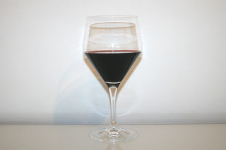 05 - Zutat trockener Rotwein / Ingredient dry red wine