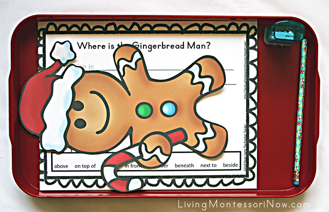 Where Is the Gingerbread Man Activity