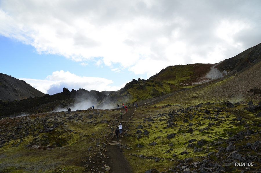 1ª etapa del Trekking: LANDMANNALAUGAR- HRAFNTINNUSKER (12 km) - ISLANDIA, NATURALEZA EN TODO SU ESPLENDOR (15)