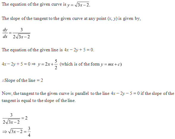 RD Sharma Class 12 Solutions Chapter 16 Tangents and Normals Ex 16.2 Q16