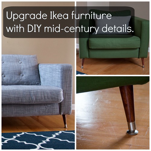 Mid-Century Karlstad Couch and Chair Hacks