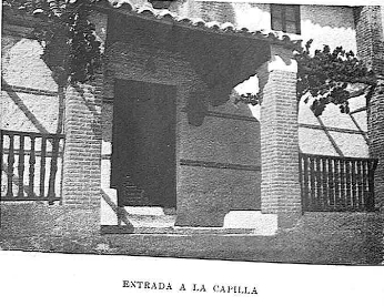 Artículo sobre el Cigarral el Bosque de Toledo. Fotografía publicada en la Revista Toledo en febrero de 1929