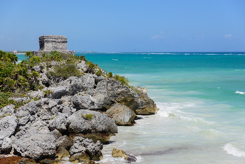 world travel sea heritage tourism beach mexico temple sand paradise maya yucatan tulum visit unesco mayan tropical caribbean castillo elcastillo