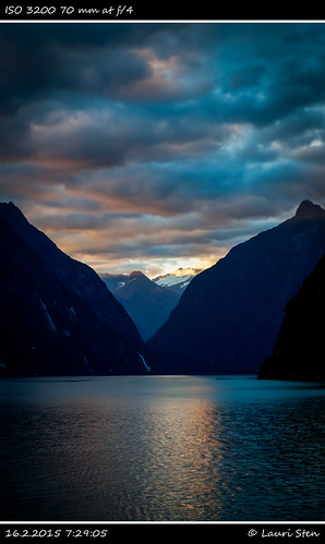 cruise newzealand mountains nature water clouds sunrise iso3200 dawn nationalpark handheld milfordsound fiord f4 hdr southland naturephotography 70mm fiordlandnationalpark canoneos5dmarkii canon5dmarkii canonef2470mmf28liiusm fiordlandsnationalpark