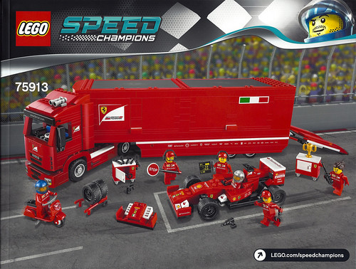 LEGO 75913 F14 T & Scuderia Ferrari Truck review | Brickset