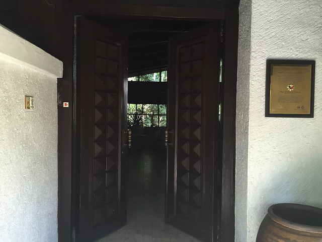 main entrance, Architect Antonio's home