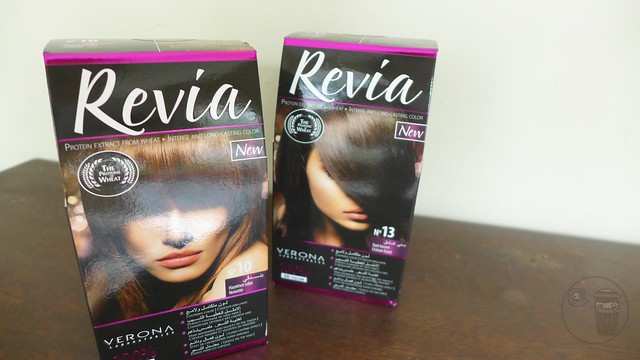 review on revia hair color by verona