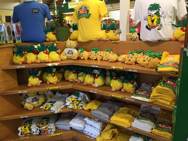 Dole Pineapple plantation souvenir store