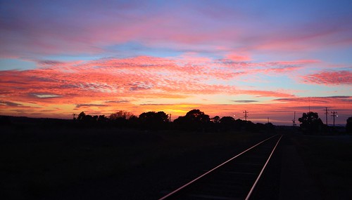 sunrise railwayline moriac